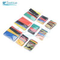 400PCS/Lot Polyolefin Heat Shrink Tube Set 3.5mm / 8 Sizes 1-14mm 2:1 Heat Shrink Tubing Insulation Shrinkable Tube Wire Cable Cable Management