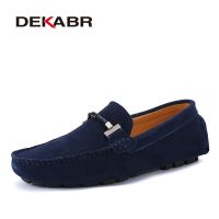 DEKABR Trendy Men Casual Shoes Big Size 38-47 Brand Summer Driving Loafers Breathable Wholesale Man Soft Footwear Shoes For Men