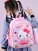 High - end 2023 New kick-out grade girl bag with pen bag lovely princess wind light pink children during the elementary school students lose weight