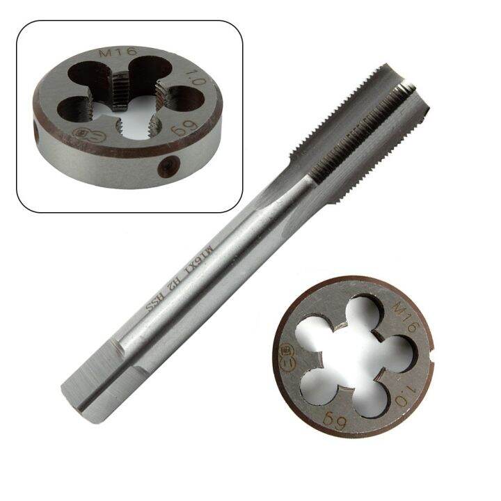 High Performance M16 x 1mm Metric Thread Tap and Die Professional Grade