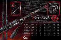 NEW O2+ VICENT 2023 สุดยอดคันตีเหยื่อปลอม แบลงค์ Nano Graphite มีทั้งคันเบทและสปินนิ่ง พิ่มความสวยงามแข็งแรงและทรงพลัง ด้วยX-Cross แบบสามชั้น