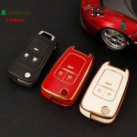 เคสกุญแจรถ TPU,สำหรับ Buick สำหรับ Chevrolet Chevy Cruze Camaro Equinเค้ามาลิบูโซนิค Spark โวลต์สำหรับ Opel ASTRA Corsa Antara