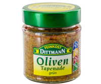 ?New Lots? Pitted Green Oliven Tapenade Feinkost Dittmann 130g