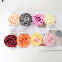 【DT】 hot  Simulation Rose Flower Head Wedding Decoration Window Show Bride Hand Hold Bouquet Accessories Silk Peony Flowers Wall Supplies