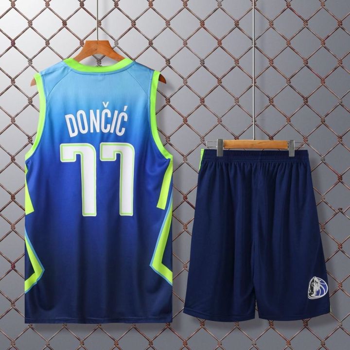 nba-city-jersey-set-dallas-mavericks-no-77-doncic-basketball-clothes-for-men-sportswear