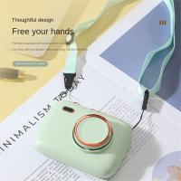 Hot Small Fan Mini Lanyard Travel Handheld Camera Bladeless Fan Lanyard Fan Usb Charging Blaneless Fan Hanging Neck Fan Convenient