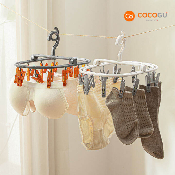 cocogu-ที่หนีบผ้าพลาสติก-12-20-ตัวหนีบ-รุ่น-a0642