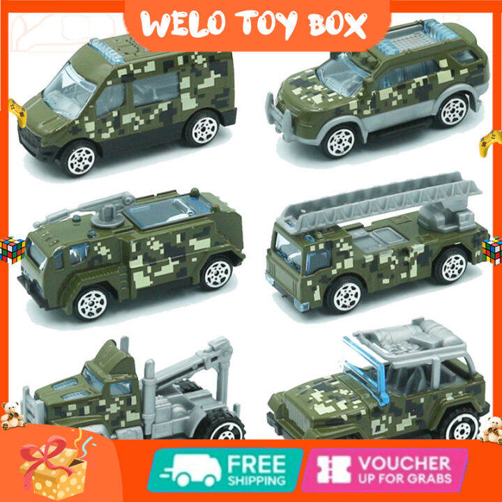 6pcs-1-32-alloy-car-toy-simulation-fire-fighting-truck-engineering-vehicle-military-police-car-for-boys-gifts