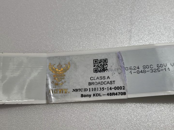 สายแพร-จอ-lvds-sony-รุ่น-kdl-48r470b-ผ่านการเทสแล้วใช้งานได้ปกติ