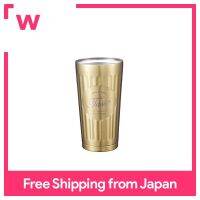 CB Japan แก้วน้ำสแตนเลสบรรเทา375Ml Gold UCA