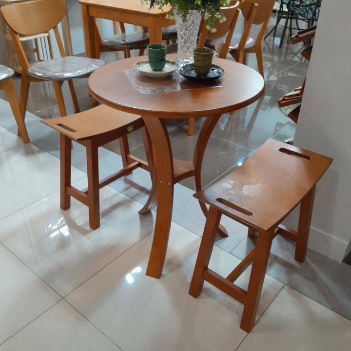 ชุดโต๊ะทานกาแฟ-โต๊ะทานอาหาร-เก้าอี้ไม้จริง-เก้าอี้สไตล์มินิมอล-เก้าอี้ทรงจีน
