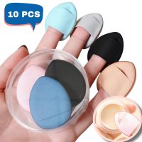 10 PCS Mini Powder Puff Makeup sponges soft air Cosmetic cushion puff reusable portable blender Women Makeup accessories