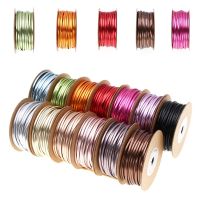 【YD】 15m/roll 2mm Waxed Cord Rope Leather Thread String Necklace Jewelry Making Supplies