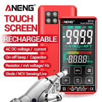 ZZOOI ANENG 621A Smart Digital Multimeter Touch Screen Multimetro Tester Transistor 9999 Counts True RMS Auto Range DC/AC 10A