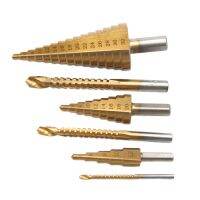 6Pcs HSS Steel Step Drill Bit 4-122032mm Metal Hole Cutter Wood Cone Core Drilling Hole Saw Tool 3,6,8 Saw Drill