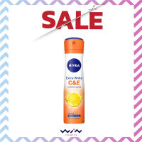 Nivea Extra White C&amp;E Vitamin Body Spray 150ml. นีเวีย สเปรย์ เอ็กซ์ตร้า ไวท์ ซีแอนด์อี 150 มล.