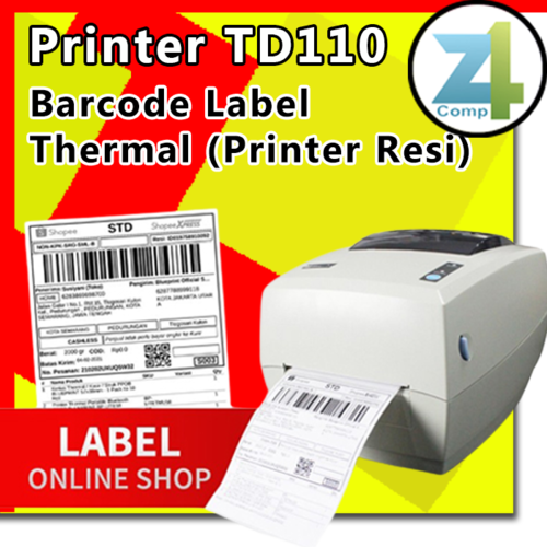 BluePrint BPTD110 USB Printer Barcode Label Thermal (Printer Resi