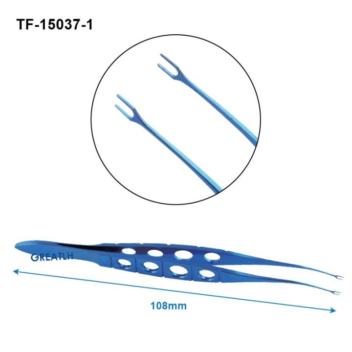 titanium-stainless-steel-lasik-retreatment-forceps-eyelid-forceps-with-two-teeth-ophthalmic-instrument