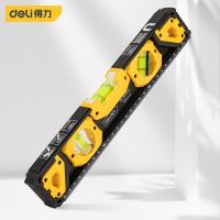 High Precision Solid Aluminum Level Measuring Instruments Anti-drop Strong Magnetic Bubble Level Balancer Ruler Measuring Tools