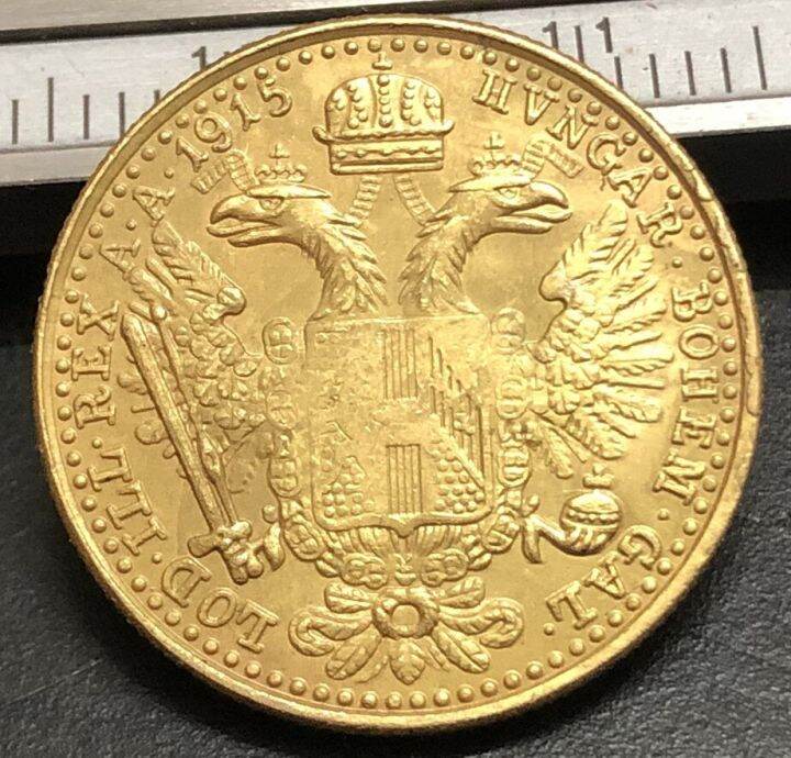 1915ออสเตรีย-ที่อยู่อาศัย-ducat-franz-i-gold-joseph-1