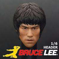 Figure Action แอ็คชั่น ฟิกเกอร์ จากหนังดัง Game Of Death ไอ้หนุ่มซินตึ๊ง เกมมังกร Bruce Lee บรูซ ลี Kung Fu Header ส่วนหัว 1/6 Scale Model โมเดล งานปั้นหุ่นแกะสลัก จากฮอลลีวูด Hollywood อนิเมะ Figma ฟิกม่า Doll ตุ๊กตา manga