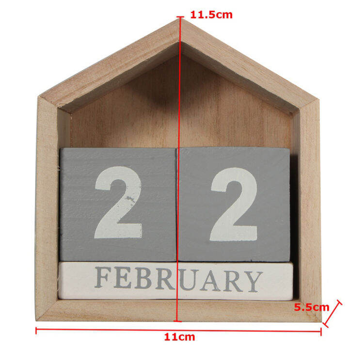 vintage-design-house-shape-perpetual-calendar-wood-desk-wooden-block-home-office-supplies-decoration-artcraft