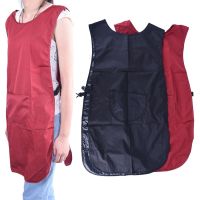 Salon Hairdressing Cape Gown Apron for Kitchen and Garden Black Double Faced Apron Barber Work Hair Cutting Tool Cloth