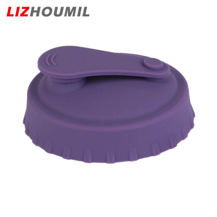 lizhoumil-ฝาซิลิโคน6แพ็ค-ซิลิโคนที่ปลอดภัยในเครื่องล้างจานกันรั่วสามารถนำมาใช้ใหม่ได้สำหรับปิกนิกกลางแจ้งสำหรับเดินทาง