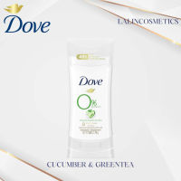 DOVE กลิ่น CUCUMBER&amp;GREEN TEA 0% โรลออน ระงับกลิ่นกาย พร้อมส่ง Antiperspirant Deodorant สินค้านำเข้าจาก USA ของแท้100%