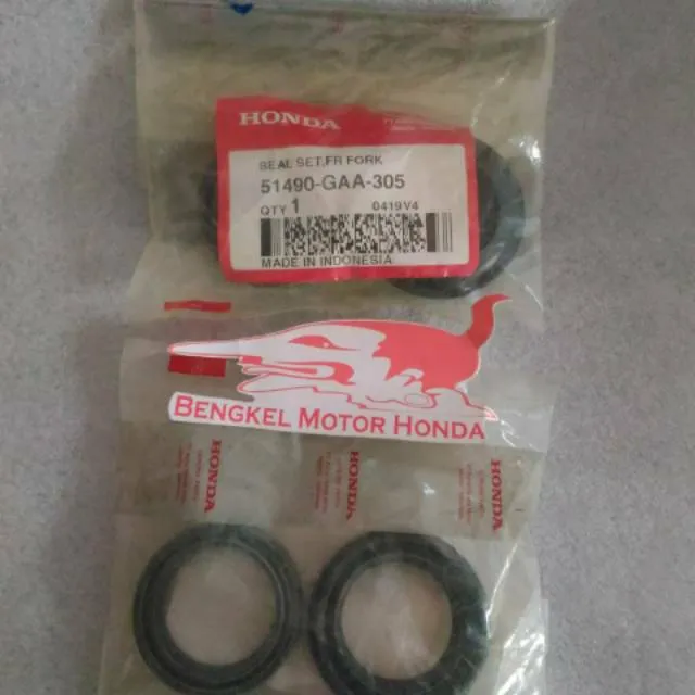 Oil Seal Front Fork Sil Shock Depan Mega Pro Primus Cb Ori Ahm