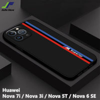 JieFie สำหรับหัวเว่ย Nova 7i /Nova 3i /Nova 5ครั้ง /Nova 6 SE โทรศัพท์กรณีแฟชั่นลูกบาศก์รูบิครันเวย์ตรงขอบซิลิโคนโทรศัพท์ปกหลัง