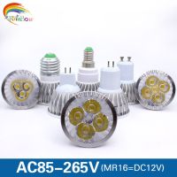 【▼Hot Sales▼】 dongdangx59 Gu5.3 E14 E27 Gu10สปอตไลท์ไฟ Led โคมไฟ Led 110V 220V 9W 12W 15W ไฟ Led Mr16คุณภาพโคมไฟ Led หลอดไฟ Led Ada