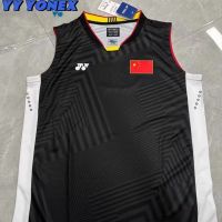 YONEX Badminton sports team competition with short sleeves under loose quick-drying lettering vest running absorbent sportswear