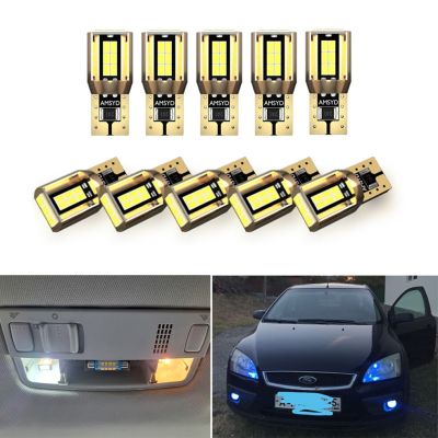 【CW】10Pcs T10 W5W 2016 LED Car Parking Lights WY5W Auto Wedge Turn Side Bulbs Canbus Interior Reading Lamps License Plate12V