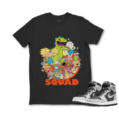 100% Cotton Nickelodeon 90s Nicktoons Squad Graphic Retro T shirt  98O1