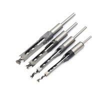 Free Shipping Square Hole Bits (6-20)  Wood Drill Bit Mortising Chisel Set  Mortiser 1 Piece Not 4 Piece Drills  Drivers