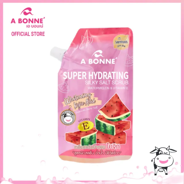 A BONNE Watermelon & Vitamin E Super Hydrating Silky Salt Scrub