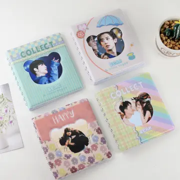 A5 Kpop Binder Photocards Holder Ins Polaroid Album Book 3 Inch Instax Album  Heart Photo Card Album Student School Stationery