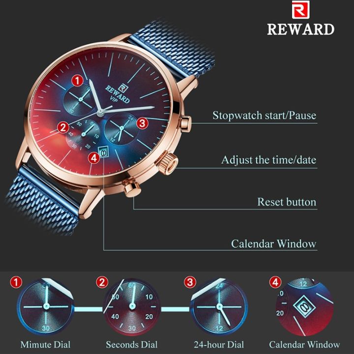 2020-new-fashion-color-bright-glass-watch-men-top-luxury-brand-chronograph-mens-stainless-steel-business-clock-men-wrist-watch