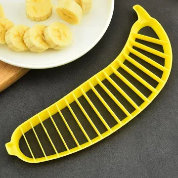 Practical Banana Cutter Fruit Slicer Chopper kitchen Gadgets Tools