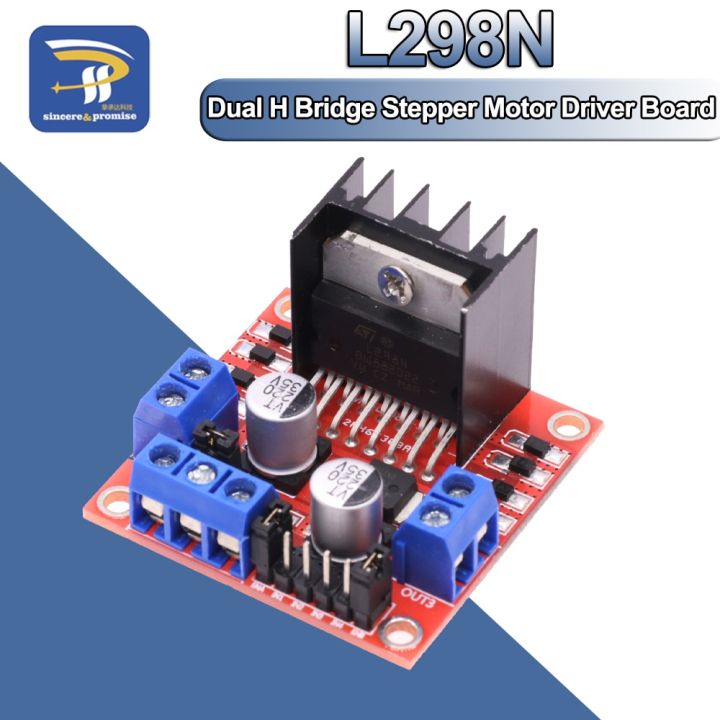 L298N Module Dual H Bridge Stepper Motor Driver Board Modules 2A 25W ...