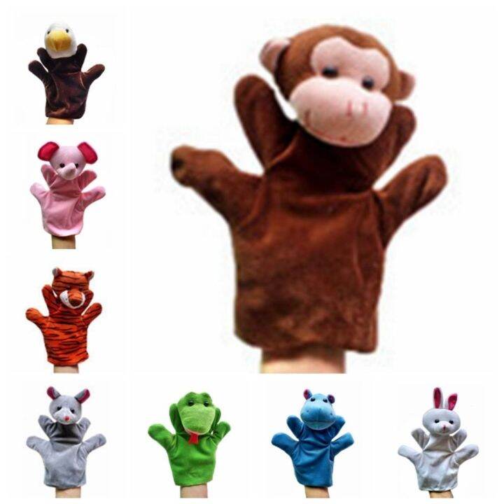 ONFIN Plush Toy Hand Puppets For Animal Cartoon Animal 24 Types Animals
