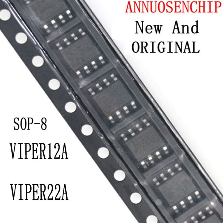 10PCS New And Original VIER22AS SOP8 VIPER12 SOP 12A SOP-8 SMD VIPER12AS VIPER12ASTR IC VIPER12A VIPER22A