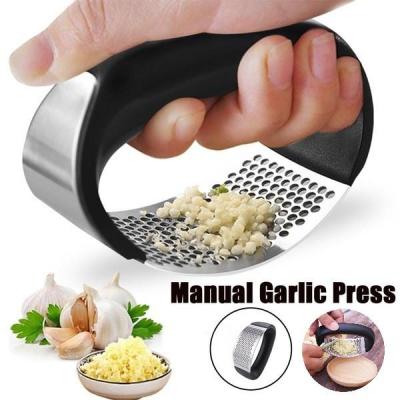 【CC】❍✓  1PCS Garlic Press Cutter Ginger Slicer Vegetable Grinder Rolling Accessories