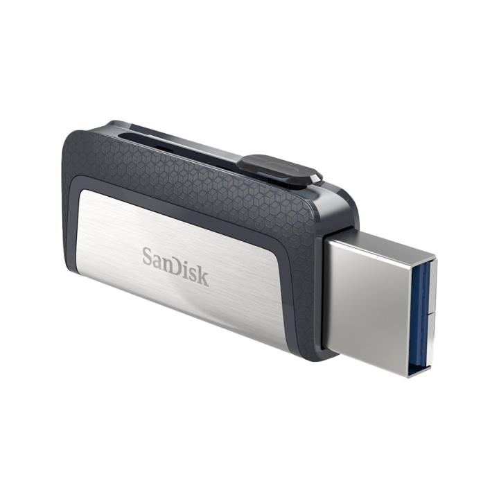 sandisk-ultra-dual-drive-128gb-แฟลชไดร์ฟ-usb-a-usb-type-c-สีเงิน-รับประกันสินค้า-5-ปี