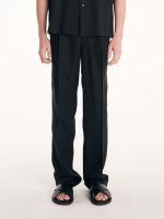 P.MITH - SS23 Black High Waist Trousers