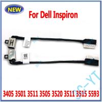 【DT】1-10Pcs New Laptop DC Power Jack Cable For DELL Vostro 3400 3401 3405 3500 3501 Inspiron 3520 3511 3515 5593 3505 DC-IN Cable  hot