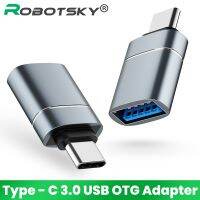 [HOT TALQQQWWEGE 583] Type C เป็น USB 3.0 Converter Type-C OTG Cable Type C Converter สำหรับ Samsung S20 S10 S9หมายเหตุ10 Lenovo Tab 4 10 Plus อะแดปเตอร์ USB-C