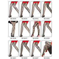 เซ็กซี่ถุงเท้าผ้าไหม Pantyhose แมงมุมเว็บกะโหลกศีรษะตกข่ายสำหรับตกปลา Jacquard ถุงเท้าตาข่าย100รูปแบบตัวเลือก Oa40lzwjcer