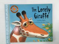 The Lonely Giraffe by Peter Blight หนังสือปกอ่อนภาษาอังกฤษสำหรับเด็ก (มือสอง)